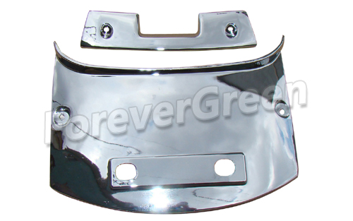 CH013A Chrome Rear Center Cover& Rear Small Bar